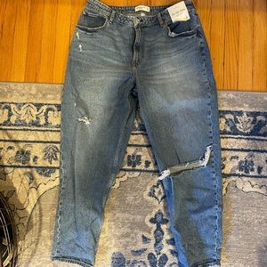 Abercrombie The 80’s Mom High Rise